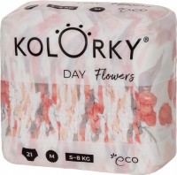 Фото - Подгузники Kolorky Day Flowers ECO M / 21 pcs