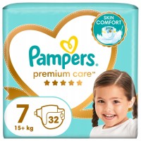Фото - Подгузники Pampers Premium Care 7 / 32 pcs