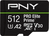 Фото - Карта памяти PNY PRO Elite Prime Class 10 U3 V30 microSD 