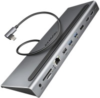 Фото - Картридер / USB-хаб Axagon HMC-4KX3