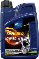 Фото - Моторное масло VatOil SynGold 0W-20 1 л