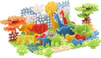 Фото - Конструктор Marioinex Mini Waffle Sawanna Animals 907085 