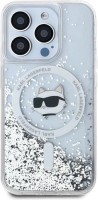 Фото - Чехол Karl Lagerfeld Liquid Glitter Choupette Head Magsafe for iPhone 15 Pro 