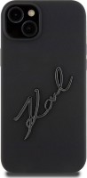 Фото - Чехол Karl Lagerfeld Silicone Karl Script for iPhone 15