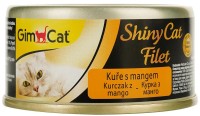 Фото - Корм для кошек GimCat ShinyCat Fillet Chicken/Mango 70 g 