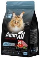 Фото - Корм для кошек AnimAll Cat Adult Salmon/Fish/Turkey  400 g