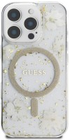Фото - Чехол GUESS Resin Flower Glitter MagSafe for iPhone 16 Pro Max 