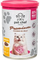 Фото - Корм для кошек Pet Chef Cat Premium Adult Chicken  415 g