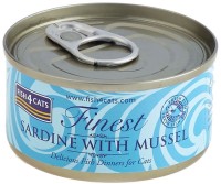 Фото - Корм для кошек Fish4Cats Finest Sardine with Mussel 70 g 