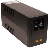 Фото - ИБП GEAR GU-1200PLCD 1200 ВА