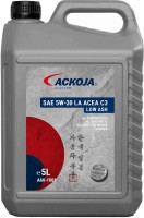 Фото - Моторное масло Ackoja Low Ash 5W-30 5 л