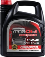 Фото - Моторное масло Chempioil CH-4 Truck Super SHPD 15W-40 5 л