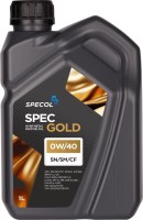 Фото - Моторное масло Specol Spec Gold 0W-40 1&nbsp;л