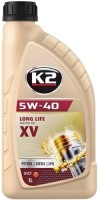 Фото - Моторное масло K2 Motor Oil 5W-40 XV-C3 1 л