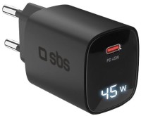 Фото - Зарядное устройство SBS LCD GaN PD45W USB-C 