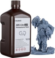 Фото - Пластик для 3D печати Elegoo ABS-Like Resin V2.0 Grey 2kg 2 кг  серый