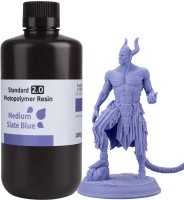 Фото - Пластик для 3D печати Elegoo Standard Resin V2.0 Medium Slate Blue 1kg 1 кг  синий