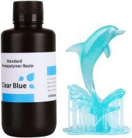 Фото - Пластик для 3D печати Elegoo Standard Resin Clear Blue 1kg 1 кг  синий