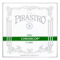 Фото - Струны Pirastro Chromcor 1/4-1/8 Steel Cello G String Ball End