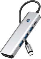 Фото - Картридер / USB-хаб Tech-Protect HB01 Type-C Hub