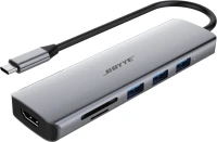 Фото - Картридер / USB-хаб Boyye UC-602