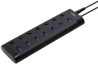 Фото - Картридер / USB-хаб Vinga VHA3A7B