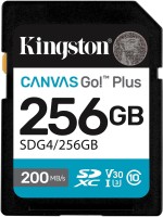 Карта памяти Kingston SDXC Canvas Go! Plus Gen4 256 ГБ