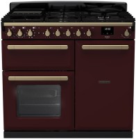 Фото - Плита Rangemaster ESDL100DFPBOR/AB1 бордовый