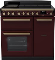 Фото - Плита Rangemaster ESDL90EIPBOR/AB1 бордовый