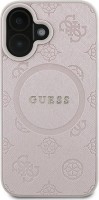 Фото - Чехол GUESS Saffiano Peony Classic Logo with MagSafe for iPhone 16 Plus 