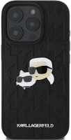 Фото - Чехол Karl Lagerfeld Monogram Karl&Choupette Head Pin for iPhone 16 Pro Max 