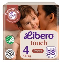 Фото - Подгузники Libero Touch Pants 4 / 58 pcs 
