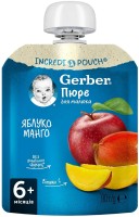 Фото - Детское питание Gerber Fruit Puree 6 90