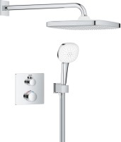 Фото - Душевая система Grohe Grohtherm Tempesta Cube 250 1039950000