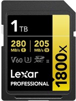 Фото - Карта памяти Lexar Professional 1800x UHS-II SDXC 1 ТБ