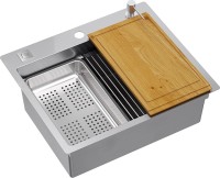 Фото - Кухонная мойка Quadron Burt 100 Workstation MF5850BS 580x485