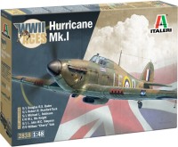 Фото - Сборная модель ITALERI Hurricane Mk.l Aces (1:48)
