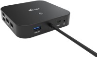Фото - Картридер / USB-хаб i-Tec USB-C HDMI DP Docking Station with Power Delivery 100 W