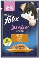 Фото - Корм для кошек Felix Fantastic Junior Chicken in Jelly 85 g 