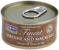 Фото - Корм для кошек Fish4Cats Finest Sardine with Mackerel 70 g