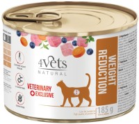 Фото - Корм для кошек 4Vets Natural Weight Reduction Canned 185 g 