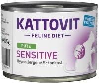 Фото - Корм для кошек Kattovit Feline Diet Sensitive Turkey Canned 185 g