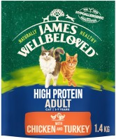 Фото - Корм для кошек James Wellbeloved Adult Cat High Protein Chicken/Turkey  1.4 kg