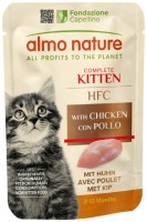 Фото - Корм для кошек Almo Nature HFC Kitten Chicken 55 g 