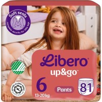 Фото - Подгузники Libero Up and Go 6 / 81 pcs 