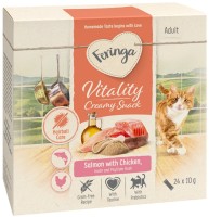 Фото - Корм для кошек Feringa Vitality Creamy Snacks Salmon/Chicken 240 g