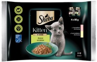 Фото - Корм для кошек Sheba Kitten Selection of Flavors in Gravy  4 pcs