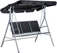 Фото - Садовая качель Outsunny Metal Swing Chair Garden Hammock 3 Seater Patio Bench w/ Canopy
