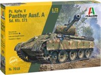 Фото - Сборная модель ITALERI Pz. Kpfw. V Panther Ausf. A Sd. Kfz. 171 (1:72) 