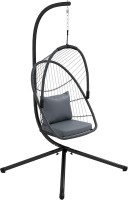 Фото - Садовая качель Outsunny Outdoor PE Rattan Swing Chair with Cushion
